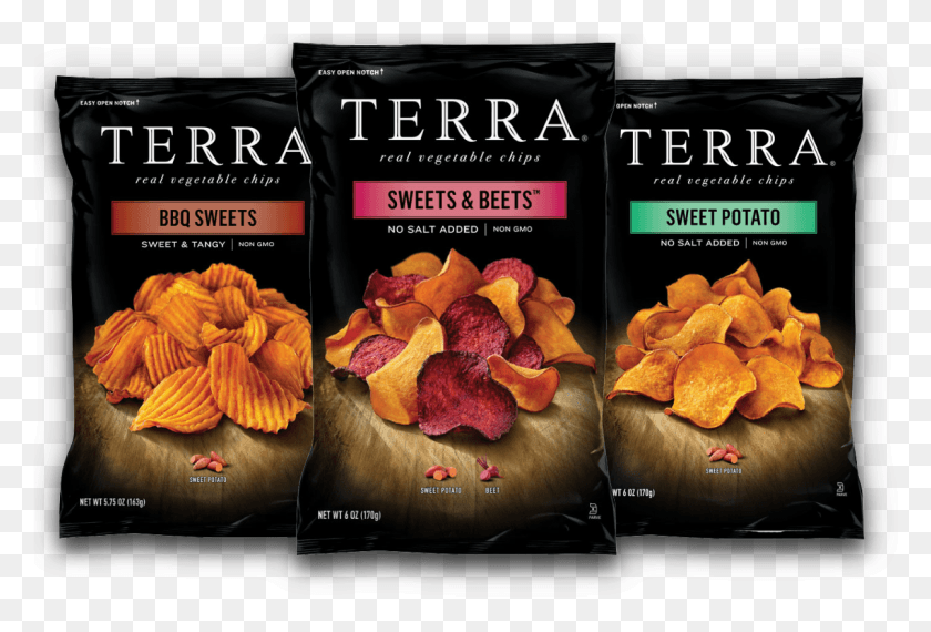 1201x786 Sweet Potato Chips Terra Sweet Potato Chips, Food, Plant, Advertisement HD PNG Download