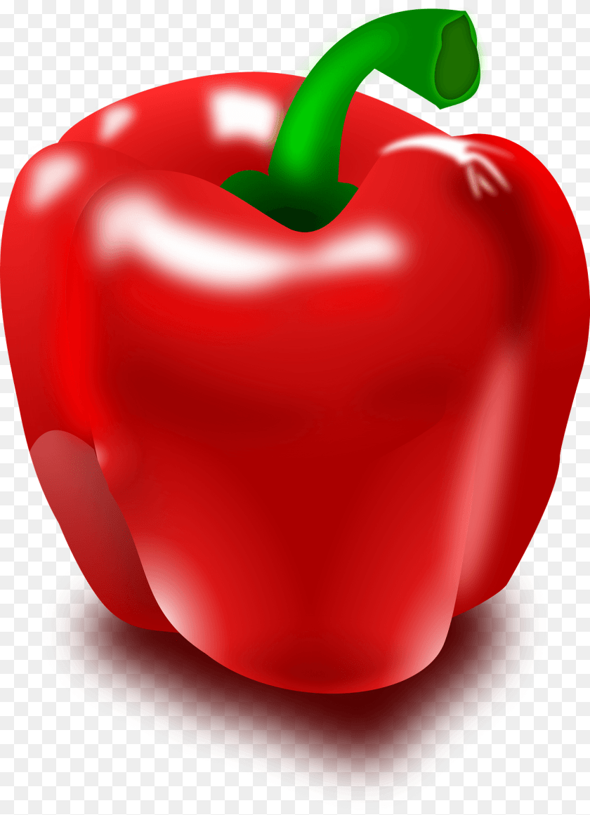 Sweet Red Bell Pepper Bell Pepper, Food, Plant, Produce Clipart PNG