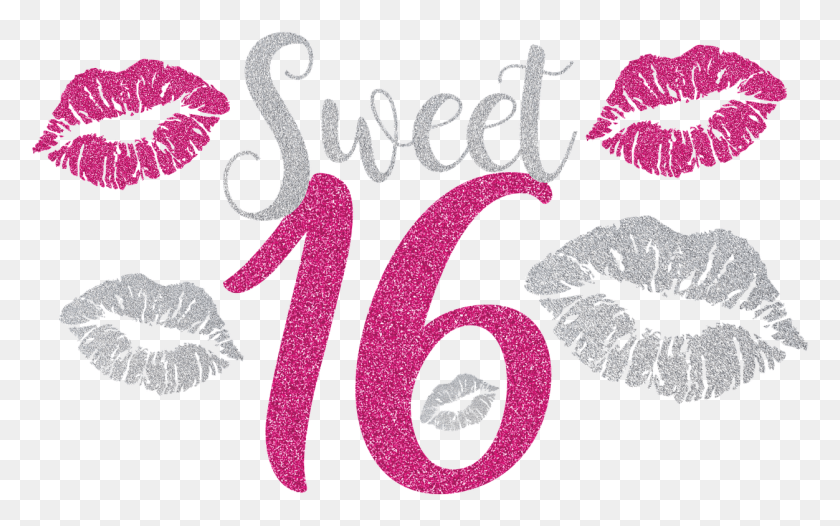 1252x748 Sweet Sixteenbirthdaysweet 16sweet Sixteen Birthdaypink 16th Birthday Girl, Text, Alphabet, Handwriting HD PNG Download