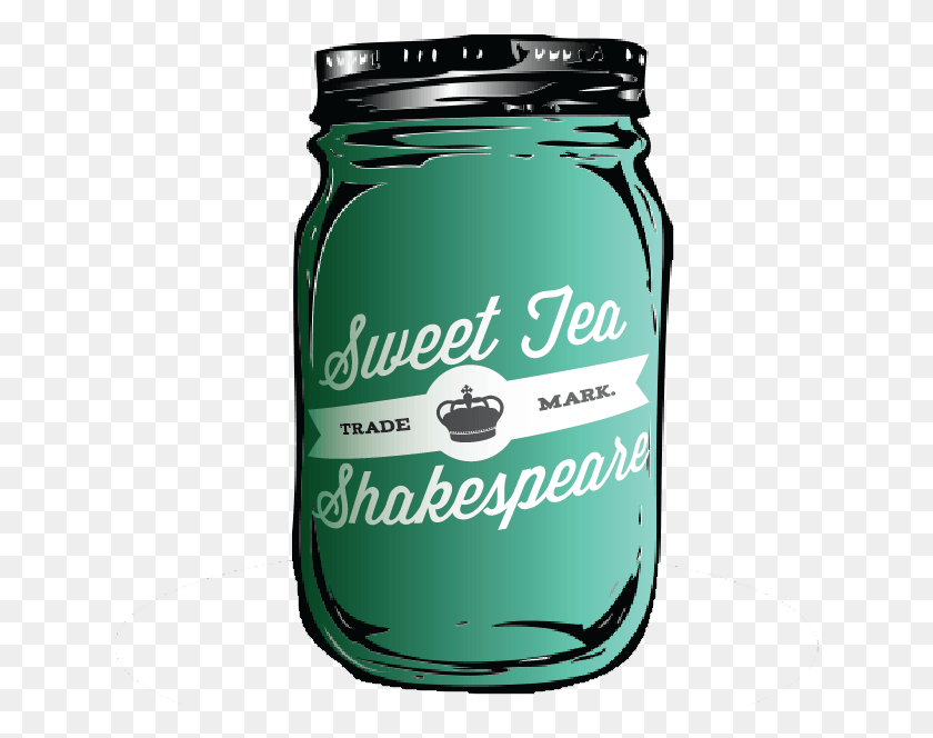 634x604 Sweet Tea Shakespeare Guinness, Jar, Milk, Beverage HD PNG Download
