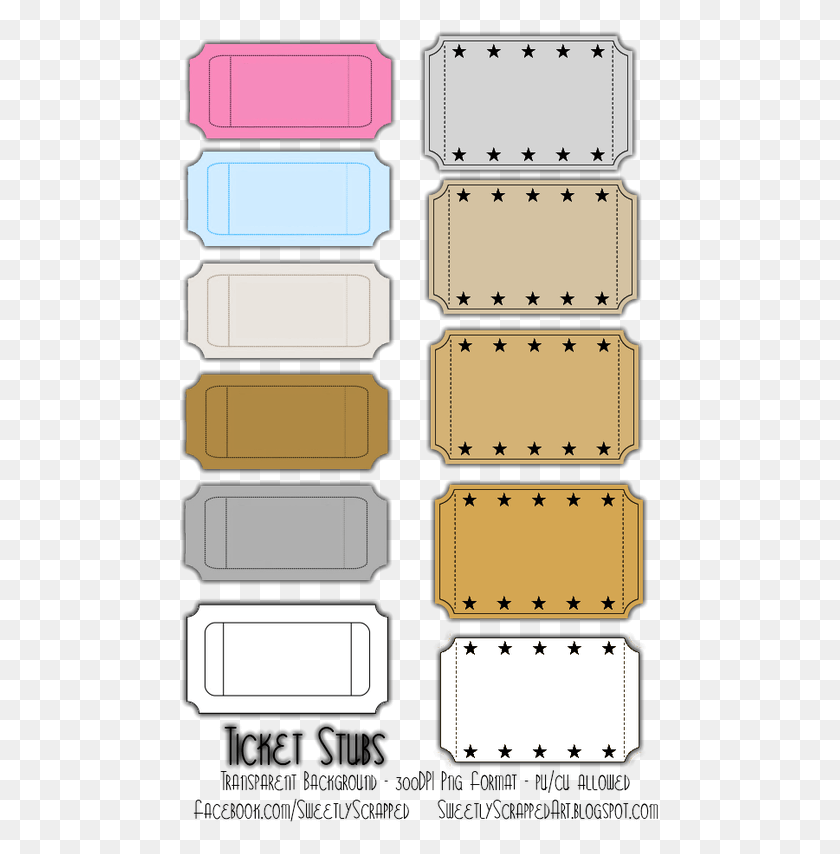483x794 Sweetly Scrapped 39s Free Printablesdigi39s And Clip Sample Claim Stub Template, Furniture, Gas Pump, Pump HD PNG Download