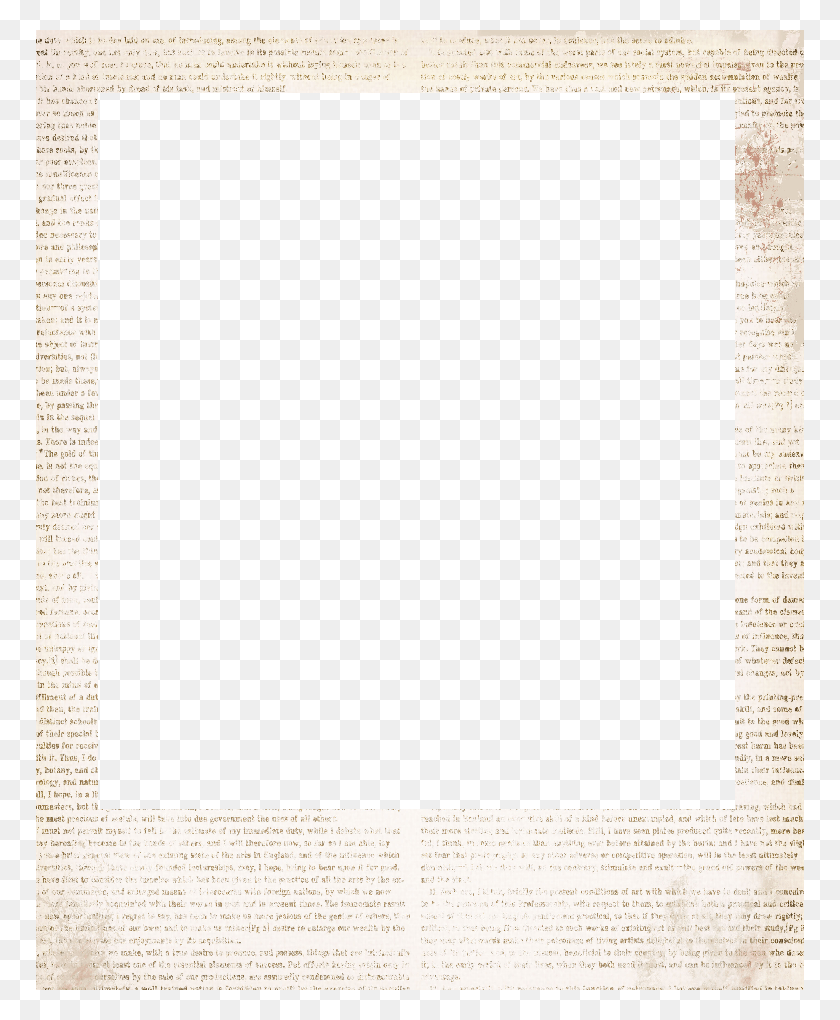 768x960 Sweetly Scrapped Free Frames Paper, Text, Rug HD PNG Download