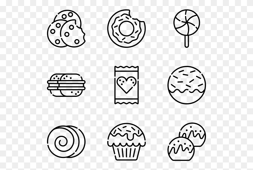 529x505 Sweets And Candies Achievements Icon Transparent Background, Gray, World Of Warcraft HD PNG Download