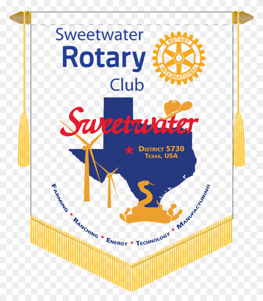 1686x1946 Sweetwater Rotary Clipart Rotary Club Omaha, Text, Poster, Advertisement HD PNG Download