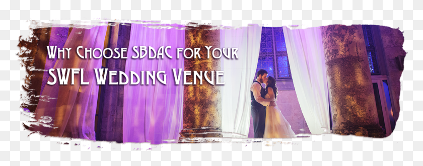 1014x351 Swfl Wedding Venue Banner, Person, Stage, Interior Design HD PNG Download