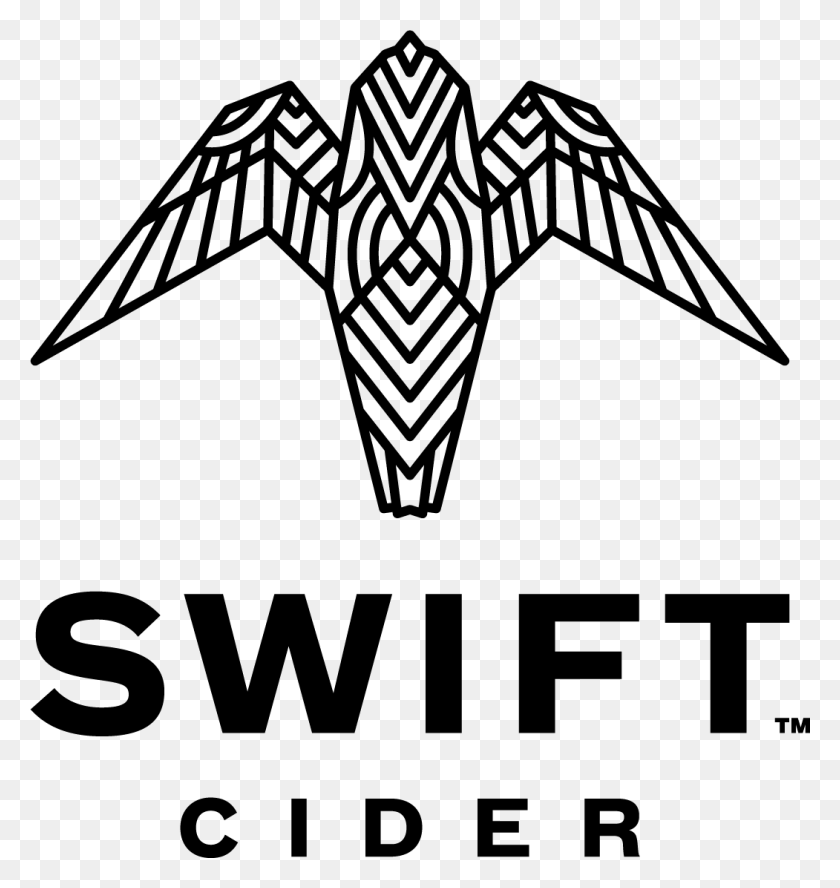 1051x1116 Swift Cider Logo Swift Esports, Symbol, Cross, Star Symbol HD PNG Download