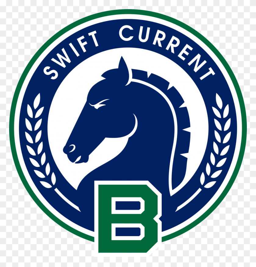 900x941 Swift Current Broncos Logo, Label, Text, Symbol HD PNG Download