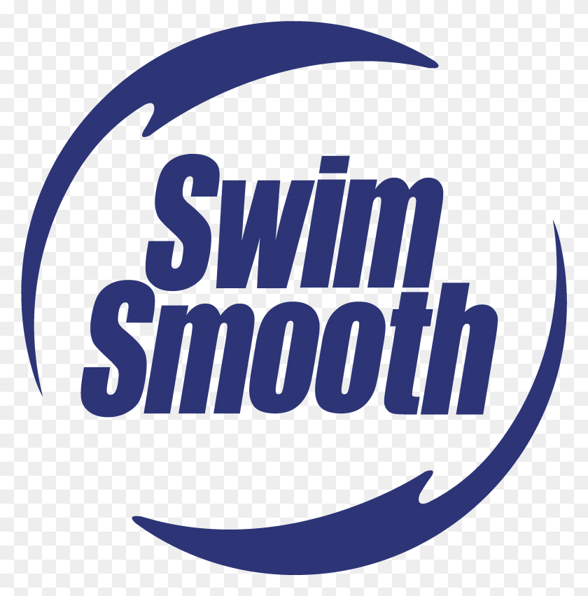 3297x3348 Swim Smooth Logo Mono Blue Swim Smooth, Text, Symbol, Trademark HD PNG Download