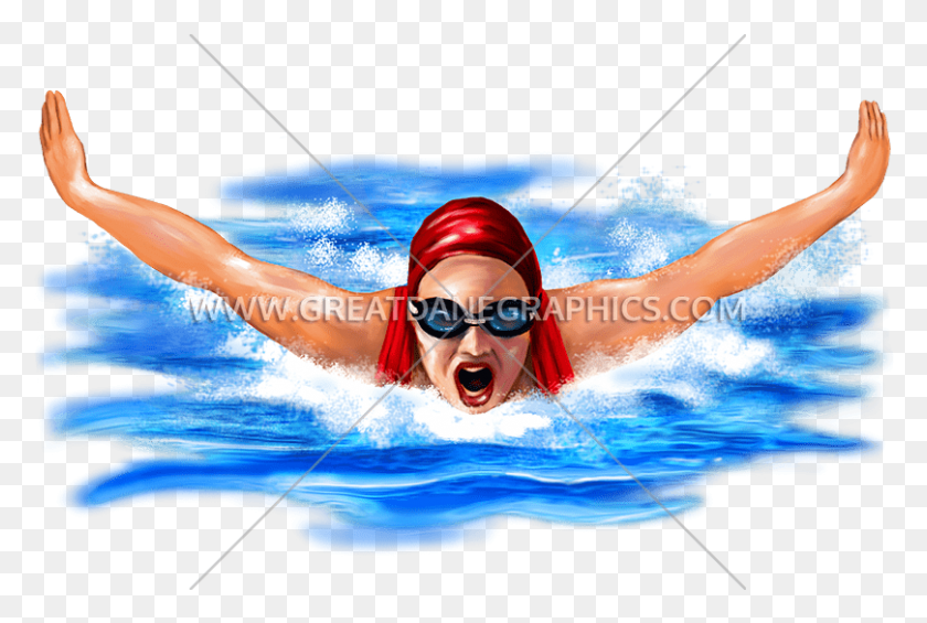 809x524 Swimmer Backstroke, Clothing, Apparel, Swimming HD PNG Download