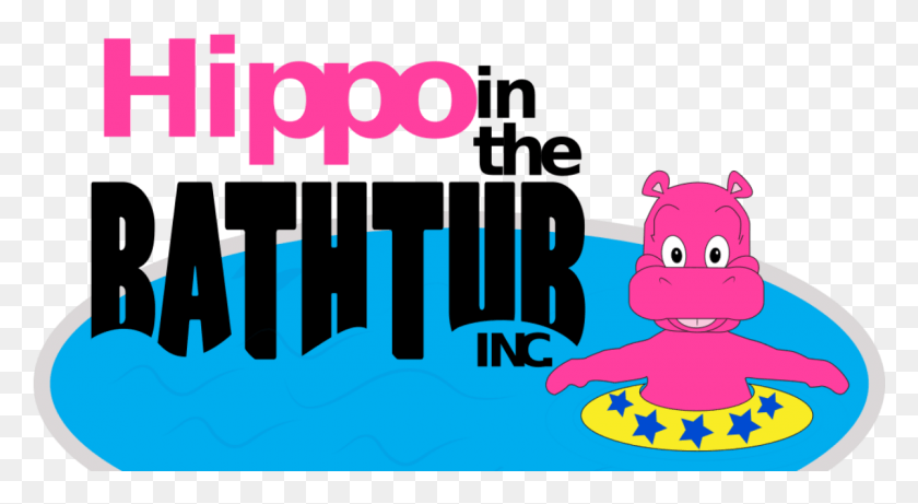 1200x617 Swimming Clipart Hippo Cartoon, Text, Animal, Symbol HD PNG Download