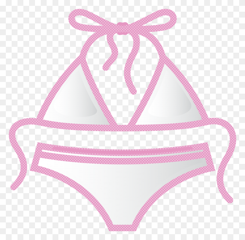 5829x5687 Swimsuit Clip Art Lingerie Top, Clothing, Apparel, Underwear HD PNG Download
