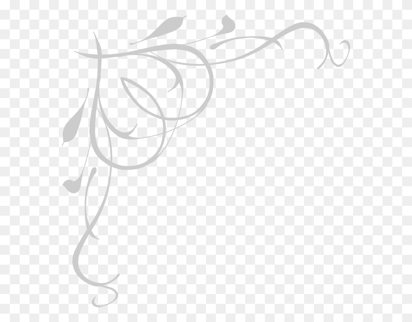 588x597 Swirl Images In Collection Vine Clip Art, Graphics, Floral Design HD PNG Download