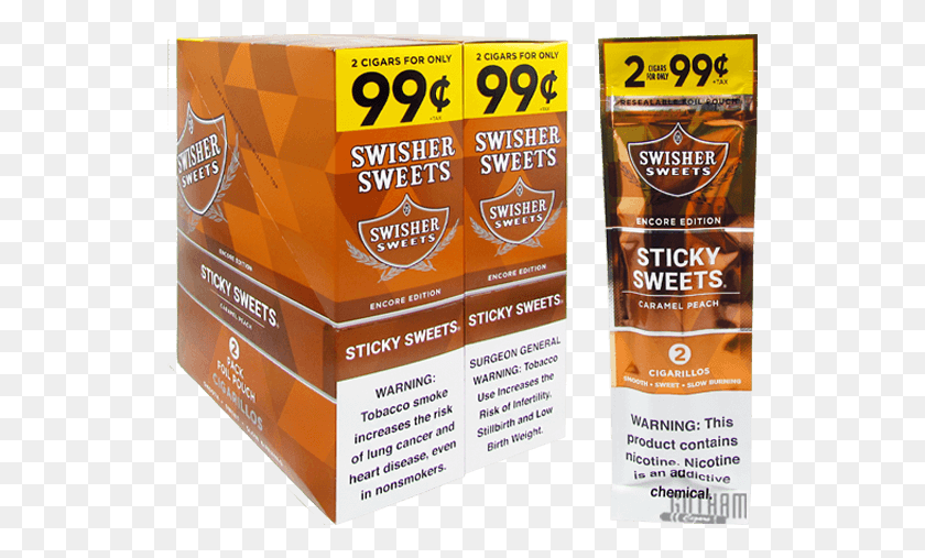 537x447 Swisher Sweets Cigarillos Sticky Sweet Gotham Cigars Box, Bottle, Advertisement, Cosmetics HD PNG Download