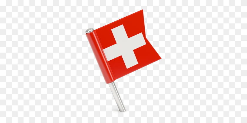 261x360 Swiss Flag Pin, First Aid, Fence, Red Cross HD PNG Download