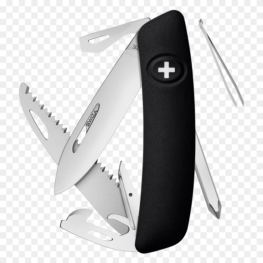 721x778 Swiss Sergeant Knife Ruisha Swiza Authentic Small Carpenter Swiza Knife, Axe, Tool, Can Opener HD PNG Download