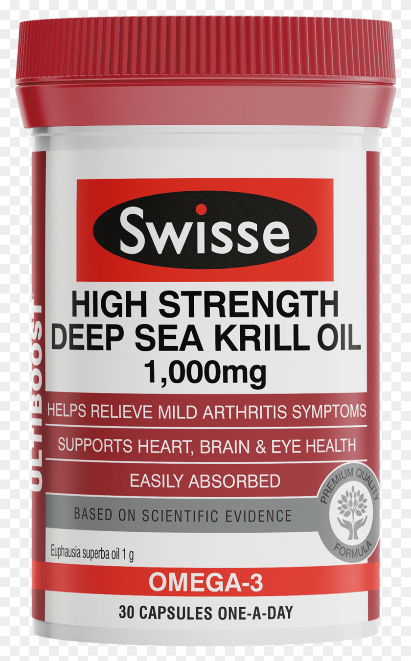 903x1495 Swisse Ultiboost High Strength Deep Sea Krill Oil, Tin, Can, Aluminium HD PNG Download