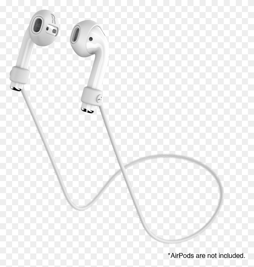 1003x1061 Descargar Png Switcheasy Airbuddy Para Airpods 1200X1200 Airpods Buddy, Electrónica, Arco, Auriculares Hd Png