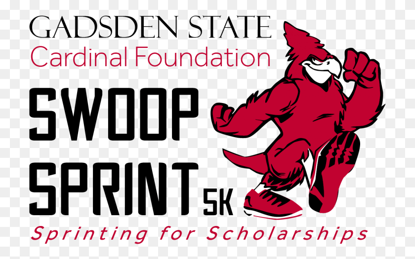 723x465 Swoop Sprint 5k Gadsden State Community College, Poster, Advertisement, Person HD PNG Download