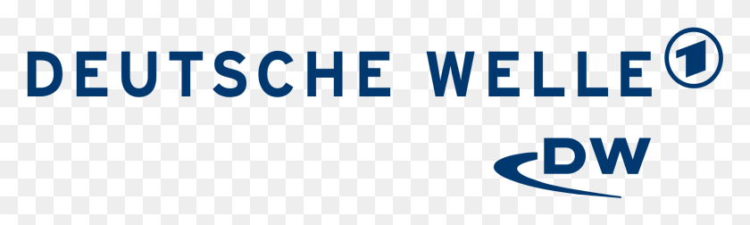 1922x475 Swoosh Svg Wave Deutsche Welle Шрифт, Логотип, Символ, Товарный Знак Hd Png Скачать