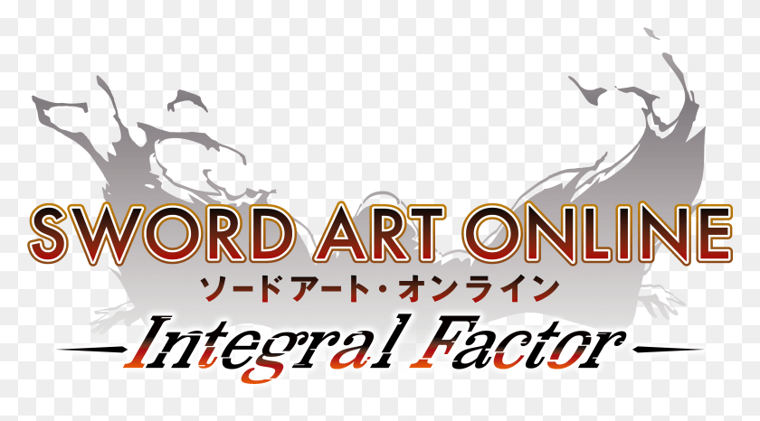 3658x1906 Descargar Png Sword Art Online Logo Poster, Texto, Alfabeto, Etiqueta Hd Png