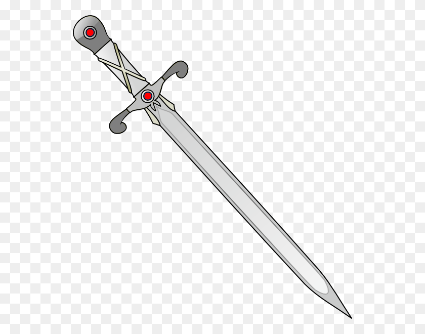 552x600 Sword Clip Art Sword Clip Art Transparent, Blade, Weapon, Weaponry HD PNG Download