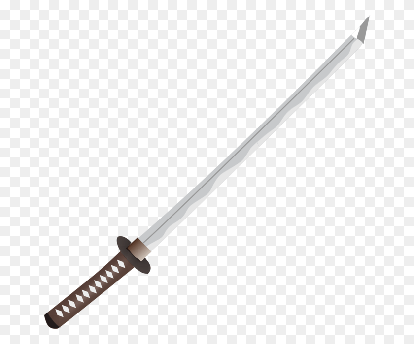 664x639 Sword Clipart Pedang Samurai Sword Clip Art, Blade, Weapon, Weaponry HD PNG Download