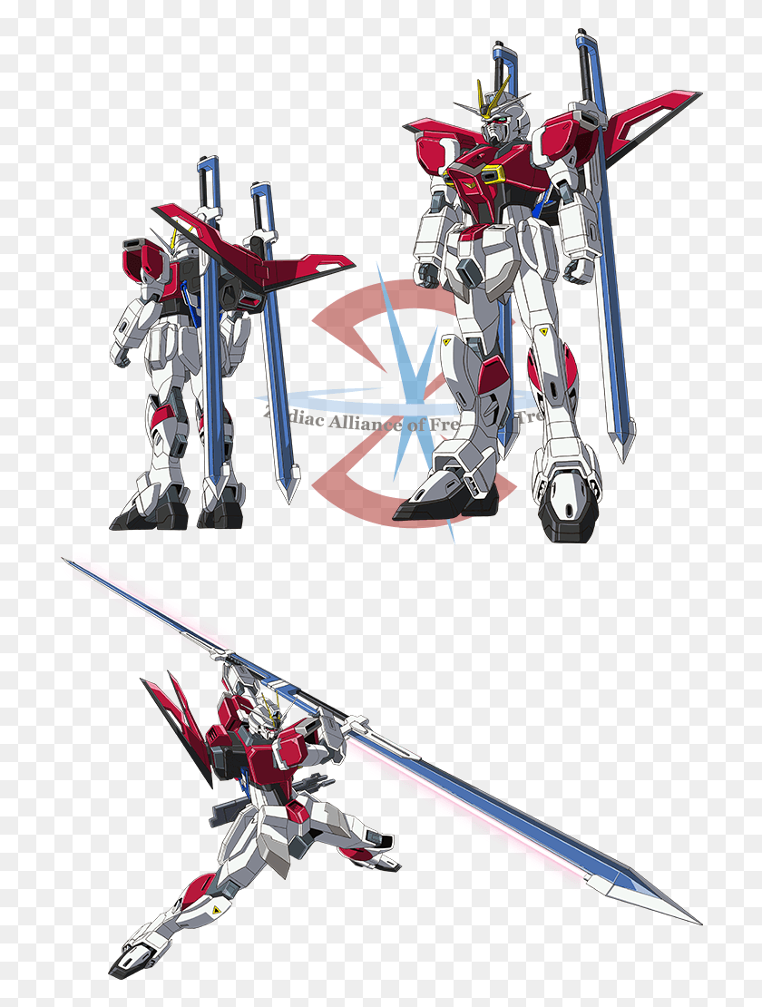 710x1050 Sword Impulse Gundam, Robot, Person, Human HD PNG Download