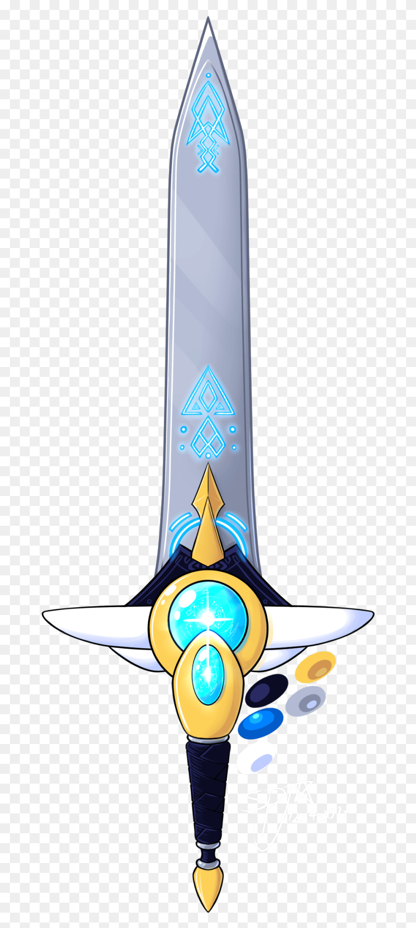 676x1811 Sword No Background Clipart Sword Sonic, Architecture, Building, Gold HD PNG Download