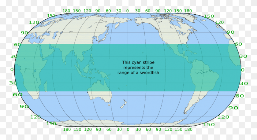 966x493 Atlas De Hábitat De Pez Espada Png / Mapa Hd Png