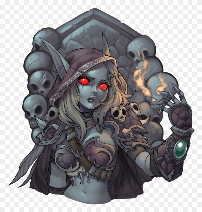 1014x1067 Sylvanas Windrunner Wow Sylvanas Windrunner Chibi, Person, Human HD PNG Download