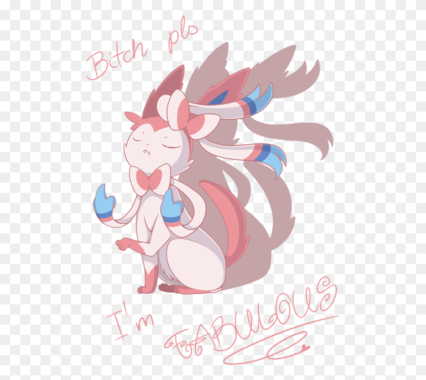 500x689 Sylveon Google Search Sylveon Bitch I M Fabulous, Poster, Advertisement, Graphics HD PNG Download