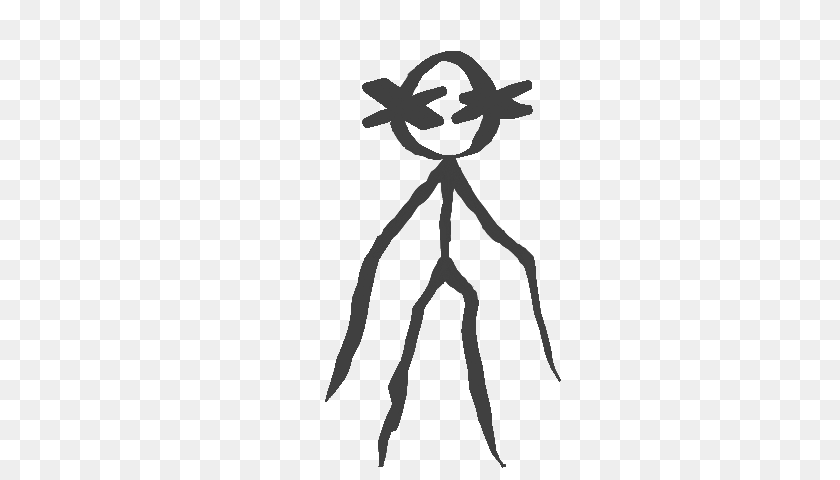 Symbol Slenderman Representation, Stencil, Person Transparent PNG