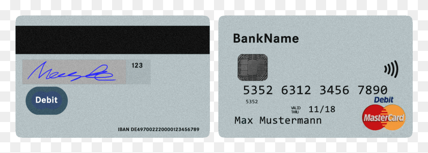 1650x511 Symbolgrafik Einer Debit Mastercard Contactless Payment, Text, Credit Card, Mobile Phone HD PNG Download