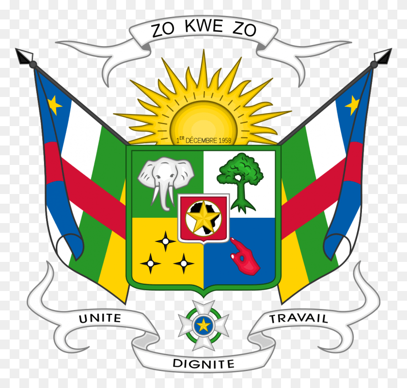 1090x1035 Symbols Of Central African Republic, Symbol, Logo, Trademark HD PNG Download
