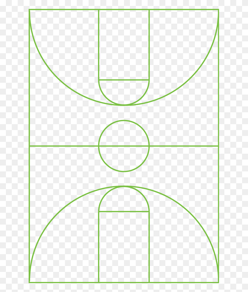 645x928 Synlawn Sports Basketball Court Scil, Number, Symbol, Text HD PNG Download