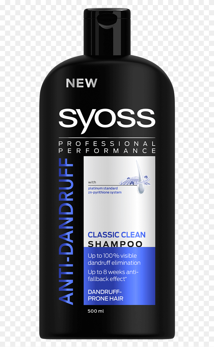 534x1301 Syoss Com Care Anti Dandruff Oil Control Shampoo Syoss, Tin, Can, Aluminium HD PNG Download