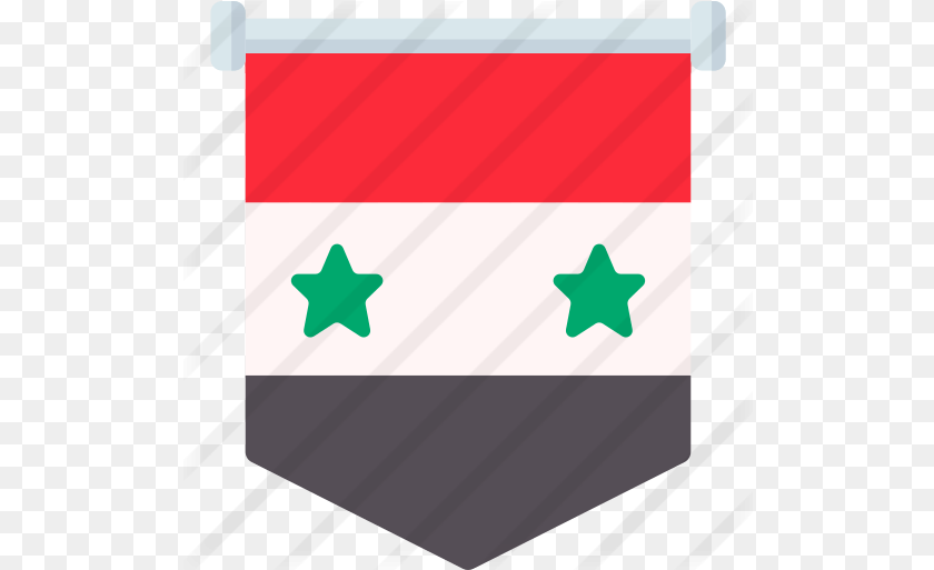 Syria Syrian Flag In Heart Transparent PNG