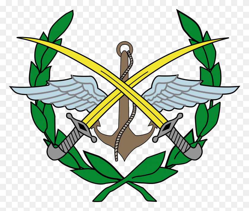 2000x1671 Syrian Army Logo By Alicia Collier Syrian Armed Forces Logo, Symbol, Emblem, Trademark HD PNG Download