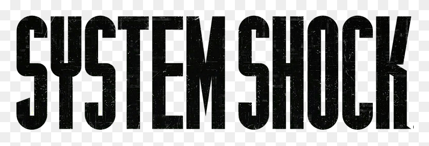 1550x452 System Shock Logo, Number, Symbol, Text HD PNG Download