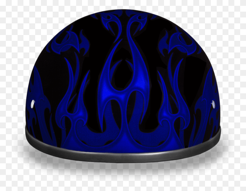 907x692 T Blue Flames Cap Helmet Circle, Clothing, Bathing Cap, Hat HD PNG Download