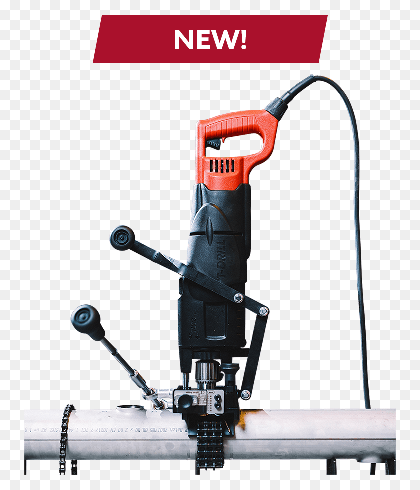 744x920 T Drill Portable Tee Forming Machine T 65 Ss For Stainless, Tool, Bow, Power Drill HD PNG Download