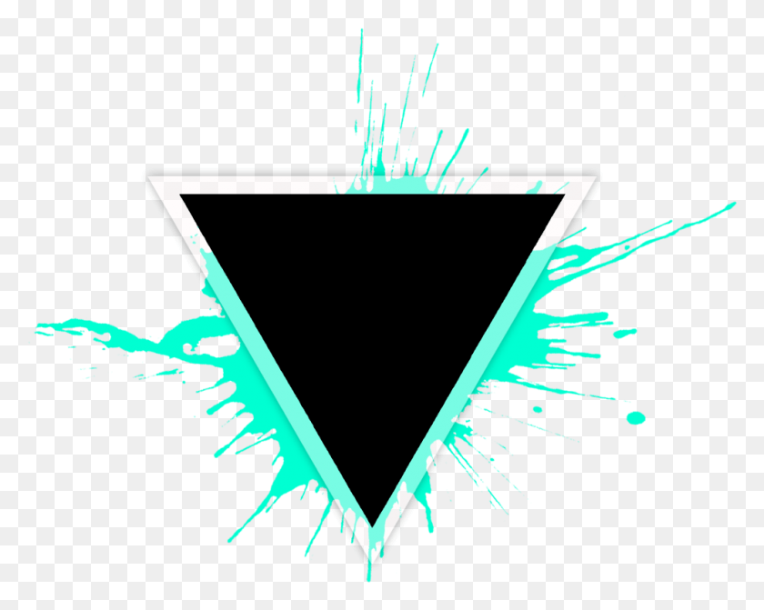 T R I A N G L E Triangle Splash, Symbol, Arrowhead HD PNG Download