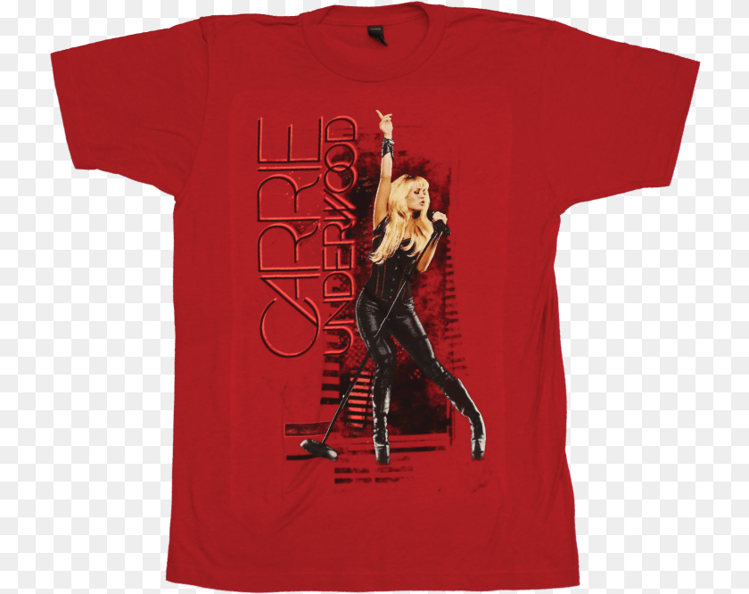 731x666 T Shirt Carrie Underwood, Clothing, T-shirt, Adult, Female PNG