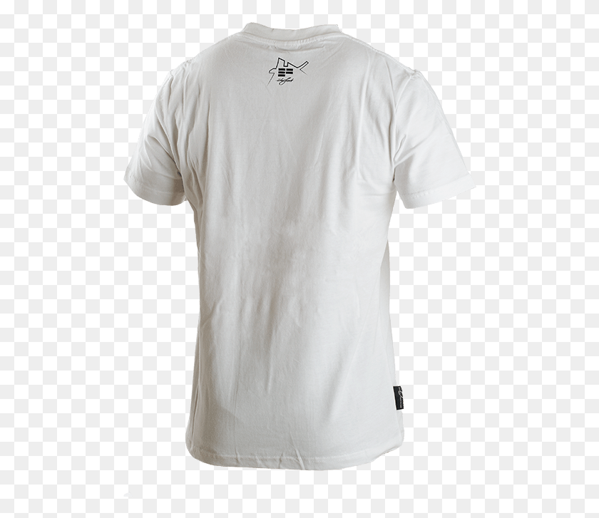496x667 T Shirt Dame Du Lac White Back T Shirt With Small Logo On Back, Clothing, Apparel, Home Decor HD PNG Download