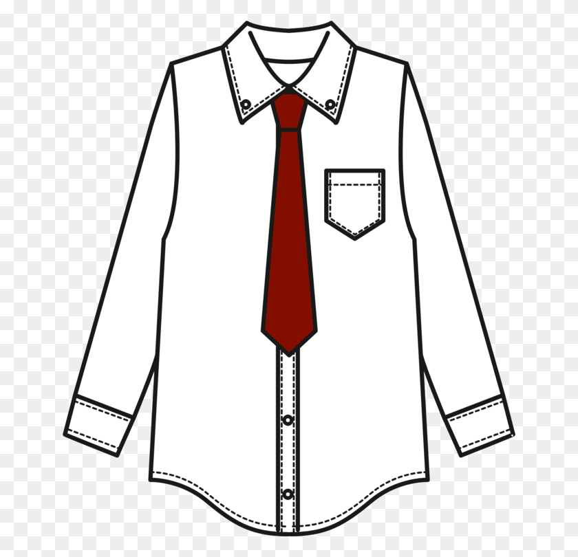 658x750 T Shirt Necktie Suit Tie Clip Shirt And Tie Clipart, Clothing, Apparel, Accessories HD PNG Download