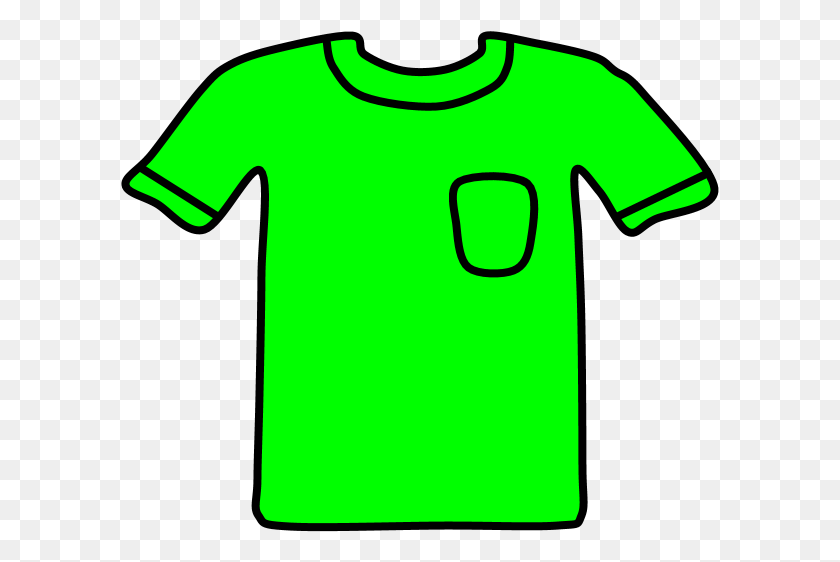 599x502 Descargar Png / Camiseta De Bolsillo Verde Brillante, Ropa, Ropa, Manga Hd Png