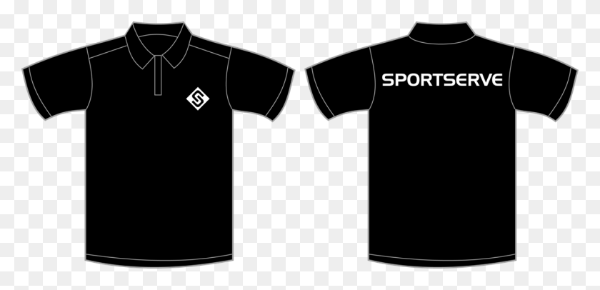 1140x507 T Shirt Template Polo Shirt Black Template, Clothing, Apparel, T-shirt HD PNG Download