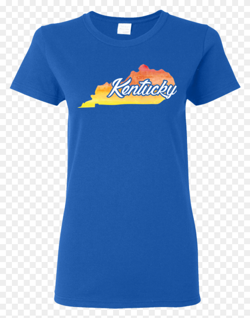 888x1148 T Shirt Watercolor Kentucky Home T Shirts Plain Women T Shirt, Clothing, Apparel, T-shirt HD PNG Download