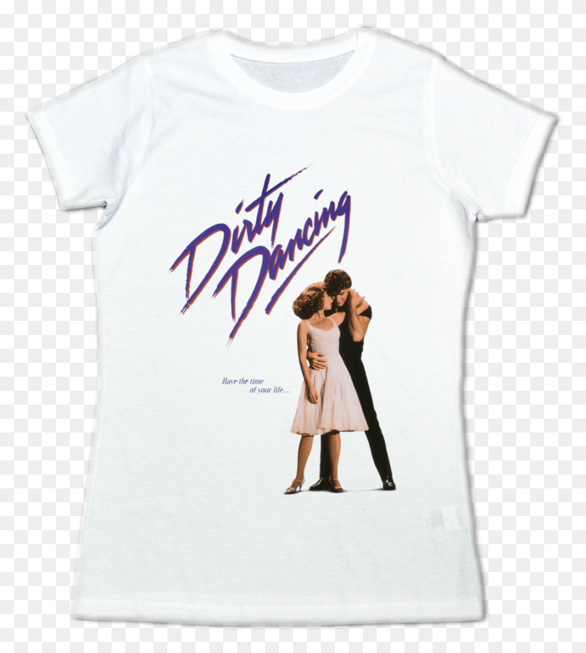 877x985 T Shirt Woman Dirty Dancing Dirty Dancing Album Cover, Clothing, Apparel, Person HD PNG Download