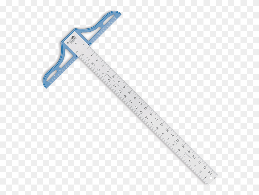 579x574 T Square Ruler Transparent Image T Square, Plot, Axe, Tool HD PNG Download